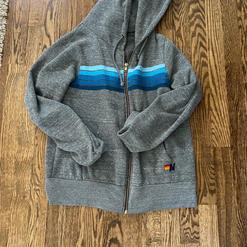 Aviator Nation Gray Hoodie